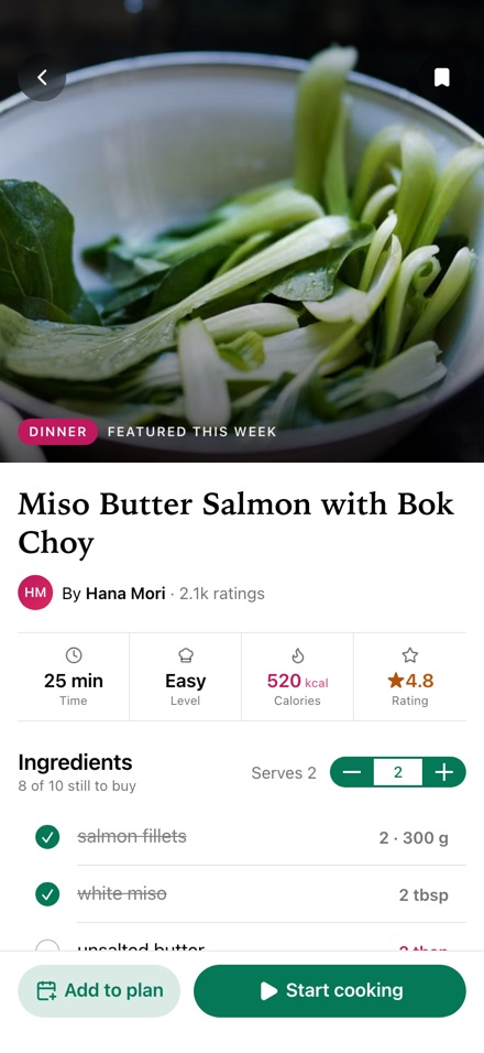 Saffron & Sage — Recipe